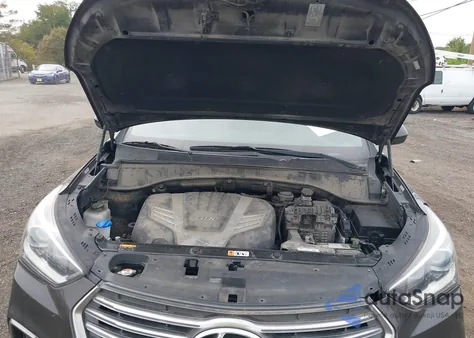 2017 Hyundai Santa Fe Se from USA, damaged, VIN KM8SMDHF7HU176900